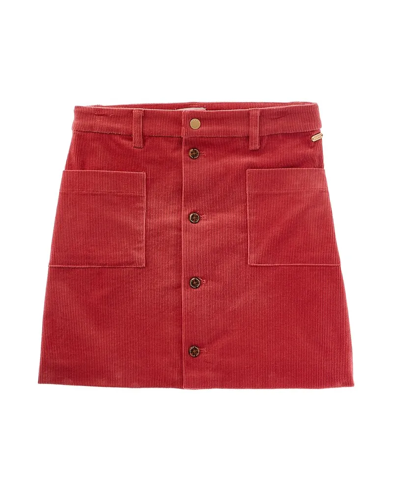 Scotch&Soda Corduroy Skirt Orange