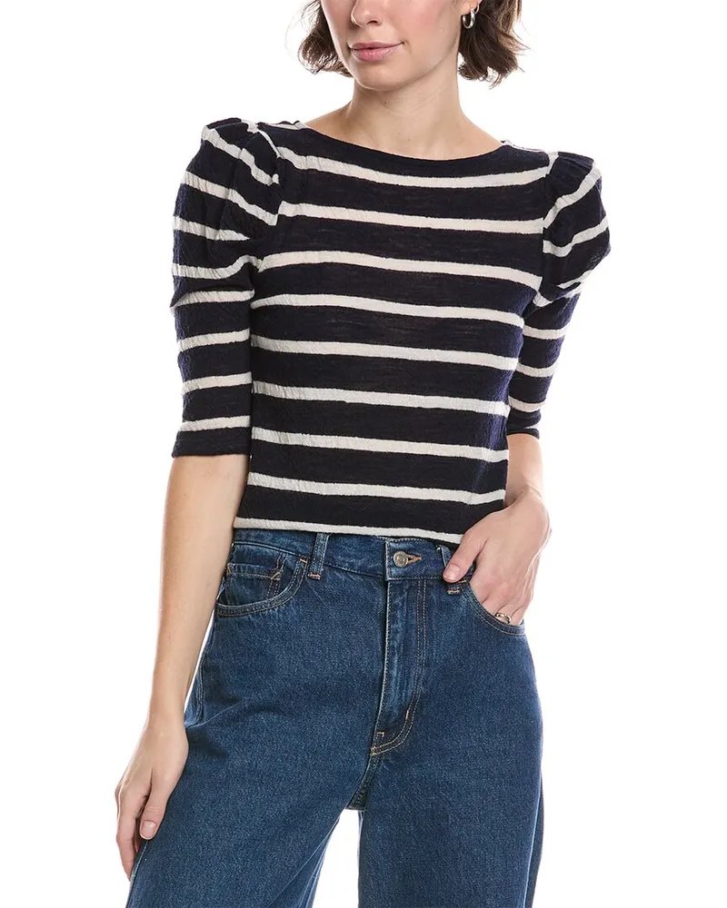 Frame Denim FRAME Ruched Wool T-Shirt Nocolor