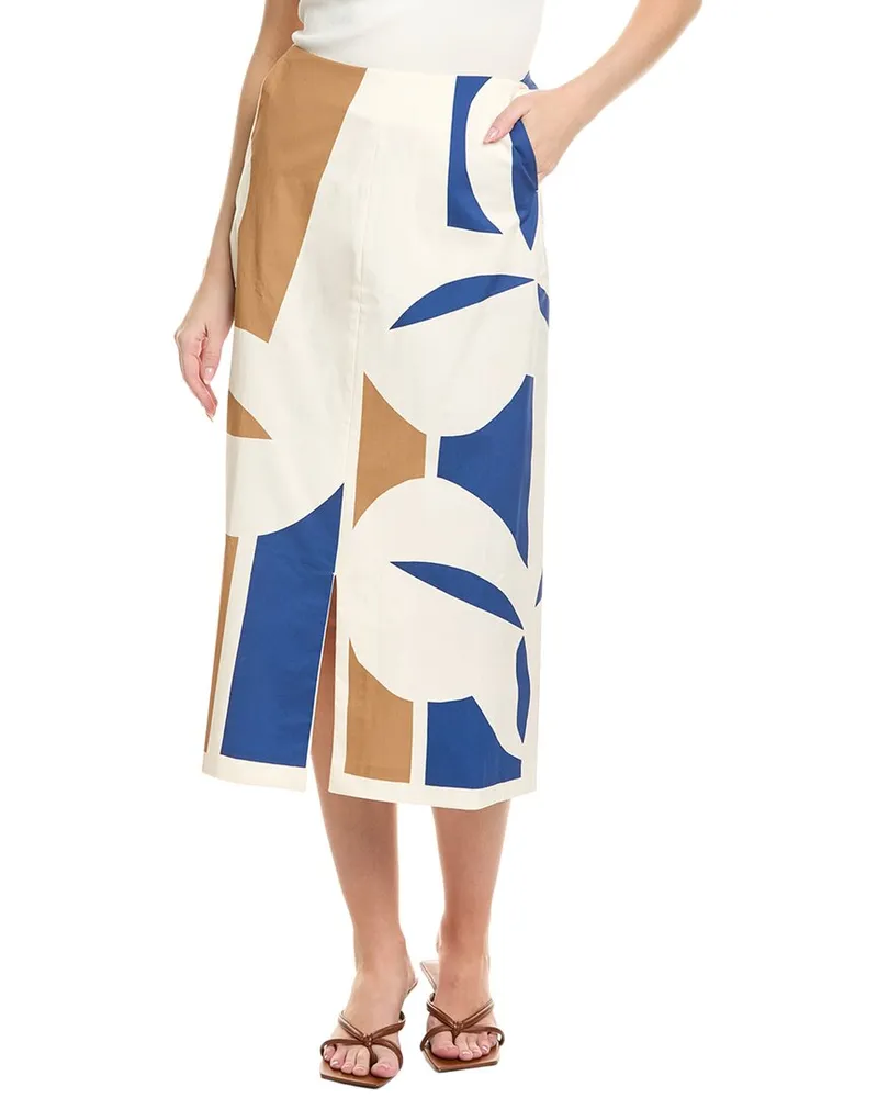 Marimekko Suisto Malja Midi Skirt White