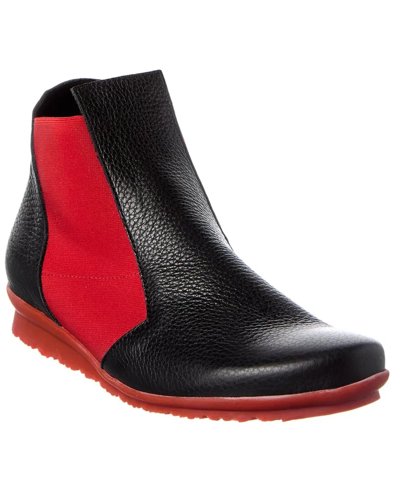 Arche Barssy Leather Bootie Black