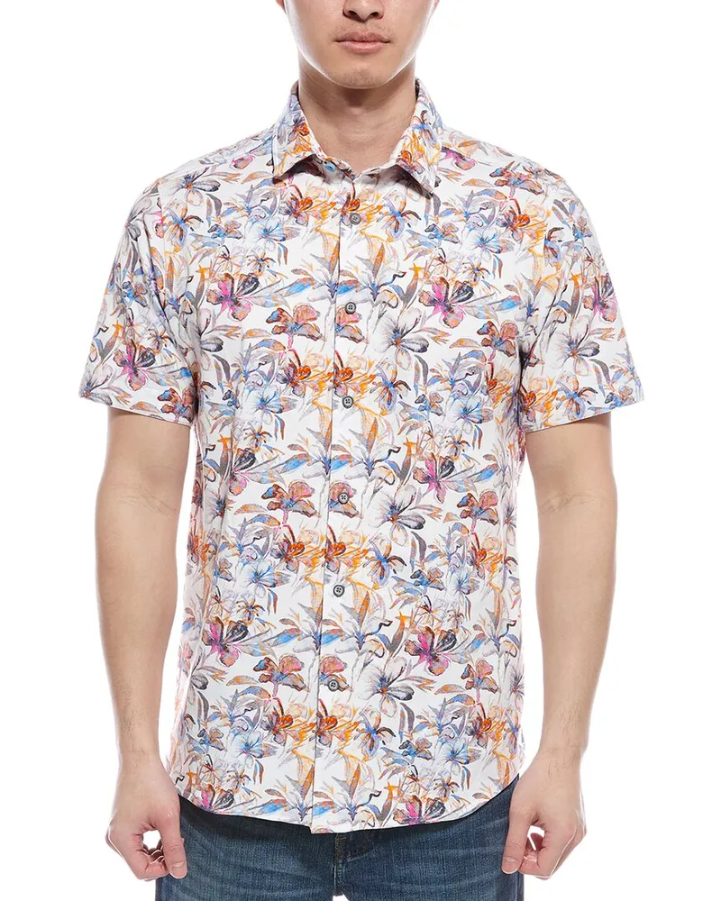 Robert Graham Osric Knit Shirt White