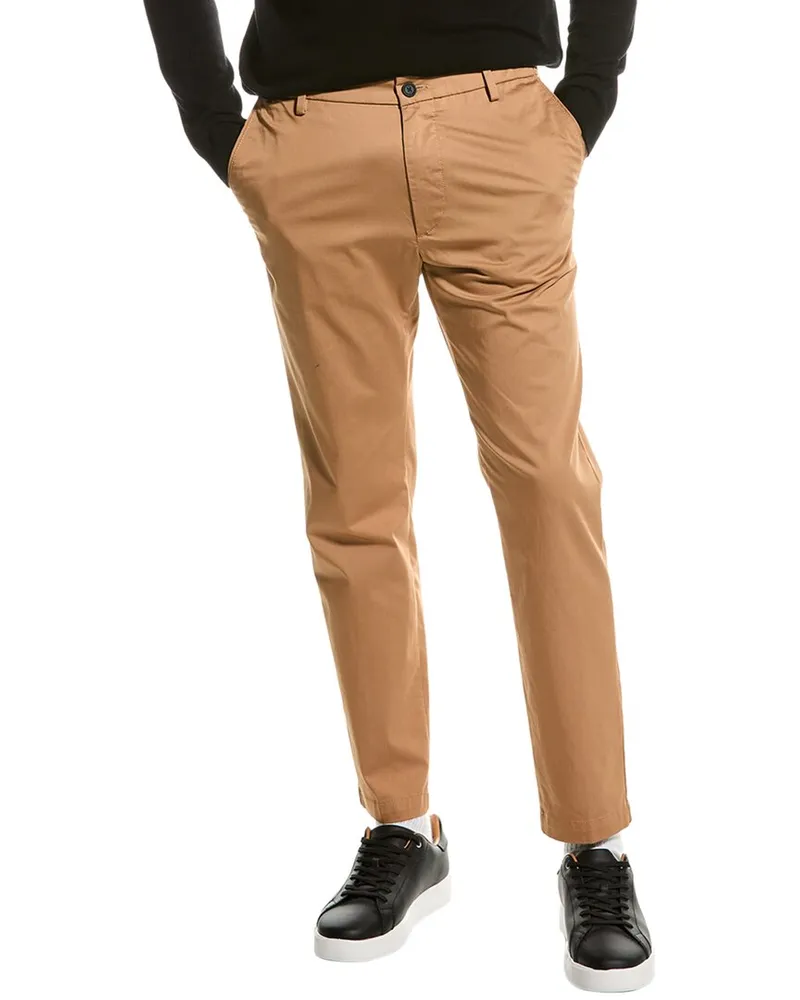 HUGO BOSS Kane Tapered Fit Pant Brown