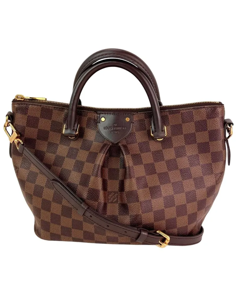 Louis Vuitton Brown Damier Ebene Siena PM (Authentic Pre-Loved Nocolor