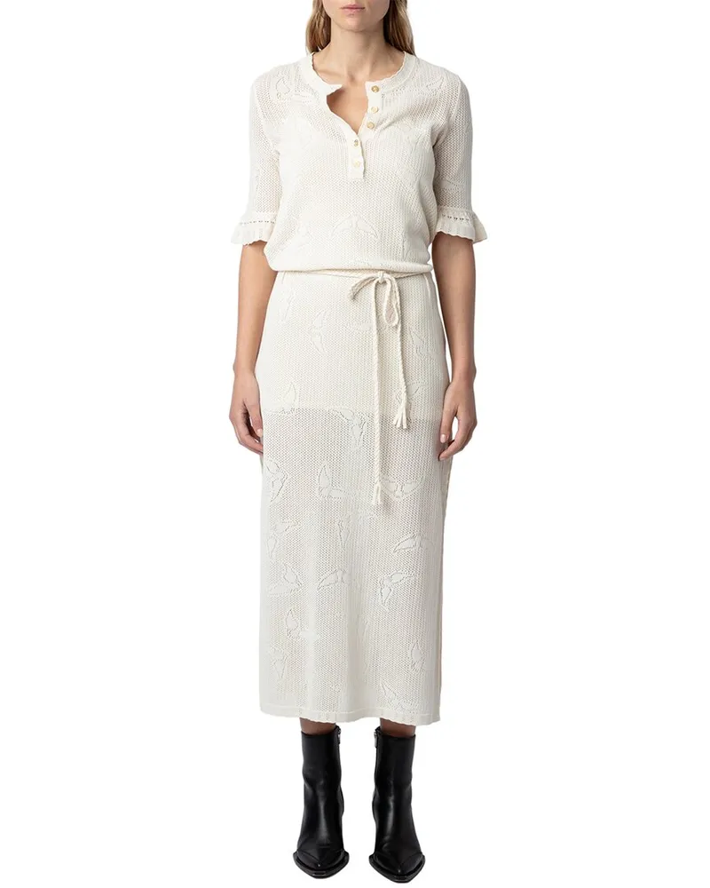 Zadig & Voltaire Salmy Co Wings Dress Nocolor