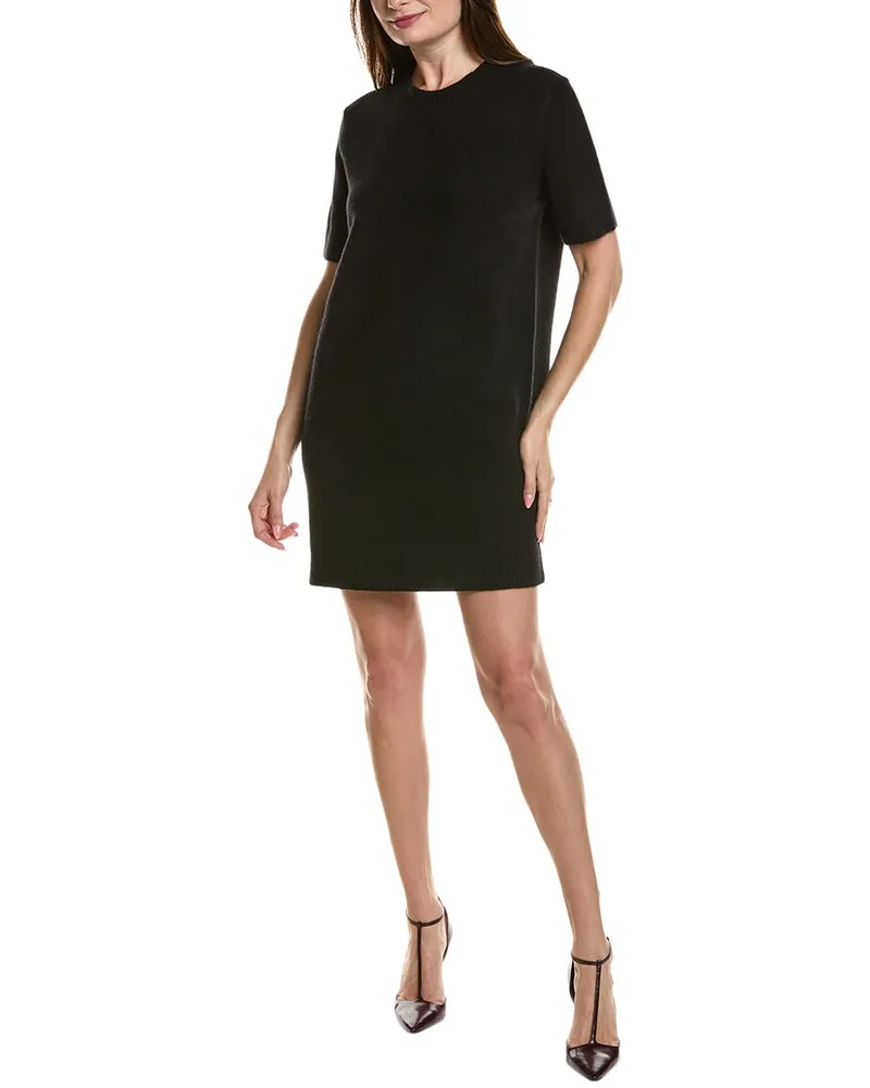 Michael Kors Cashmere T-Shirt Dress Black
