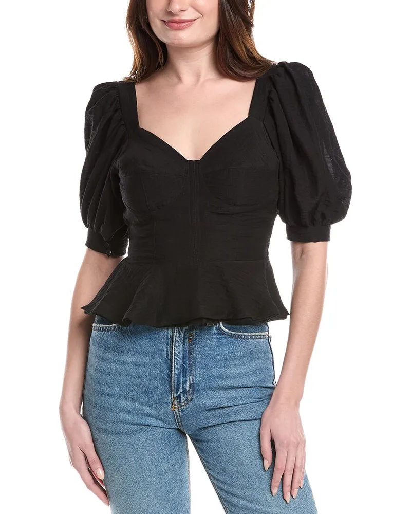 Sabina Musayev Berri Top Black
