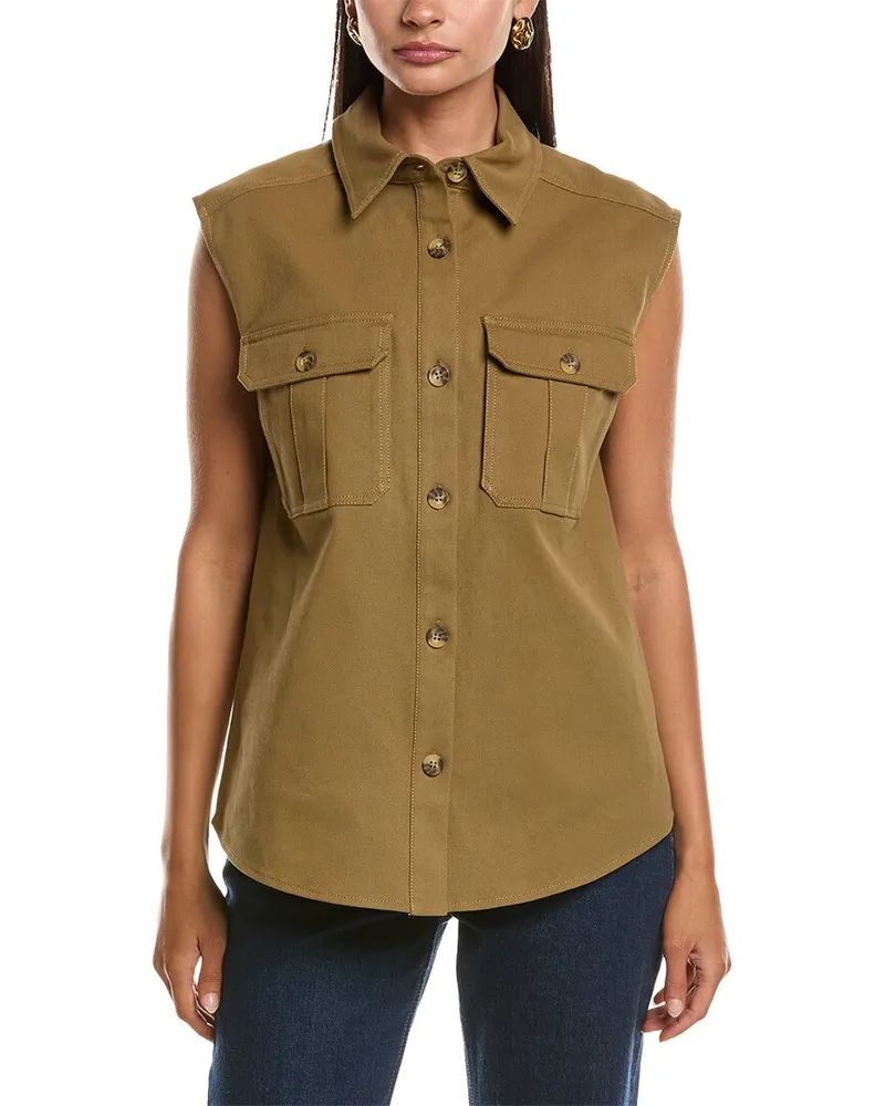 NICHOLAS Adelpha Utility Vest Red