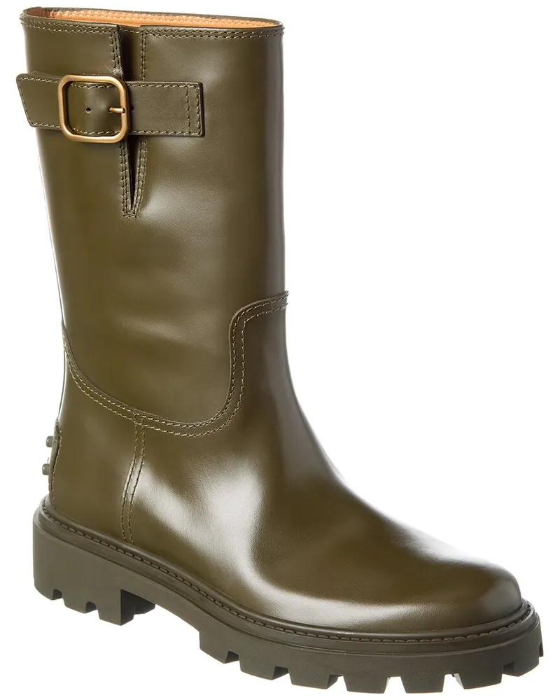 TOD'S TOD’s Leather Boot Green