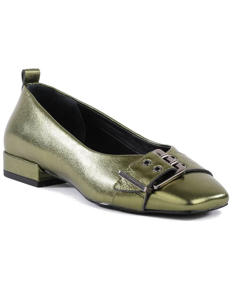 Seychelles Cambridge Leather Flat Green