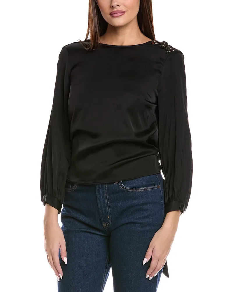 ba&sh Jenny Top Black