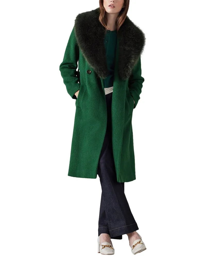 L.K.Bennett  Ava Wool-Blend Coat Nocolor