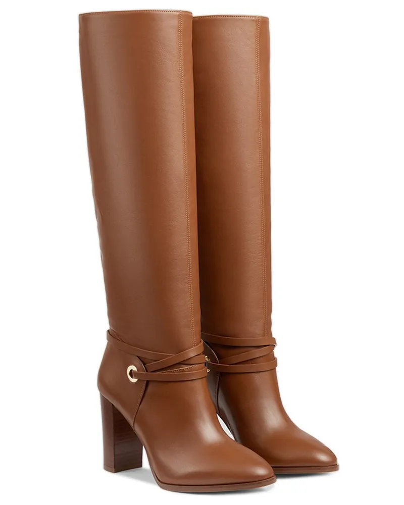 L.K.Bennett  Shelby Leather Boot Nocolor