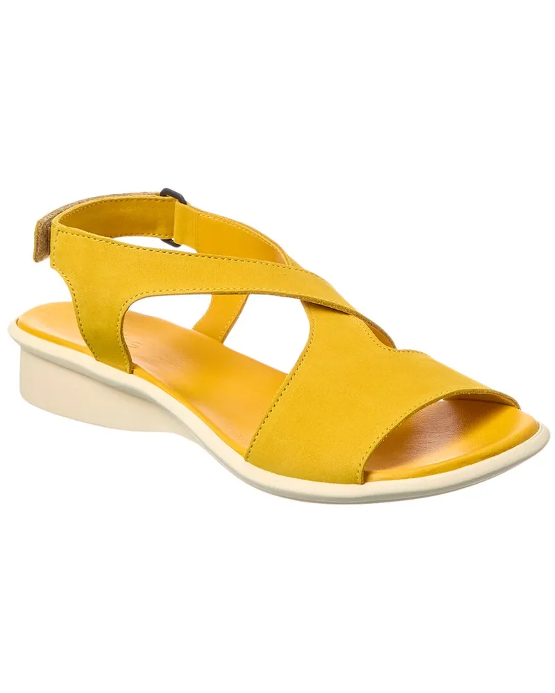 Arche Saolya Leather Sandal Yellow