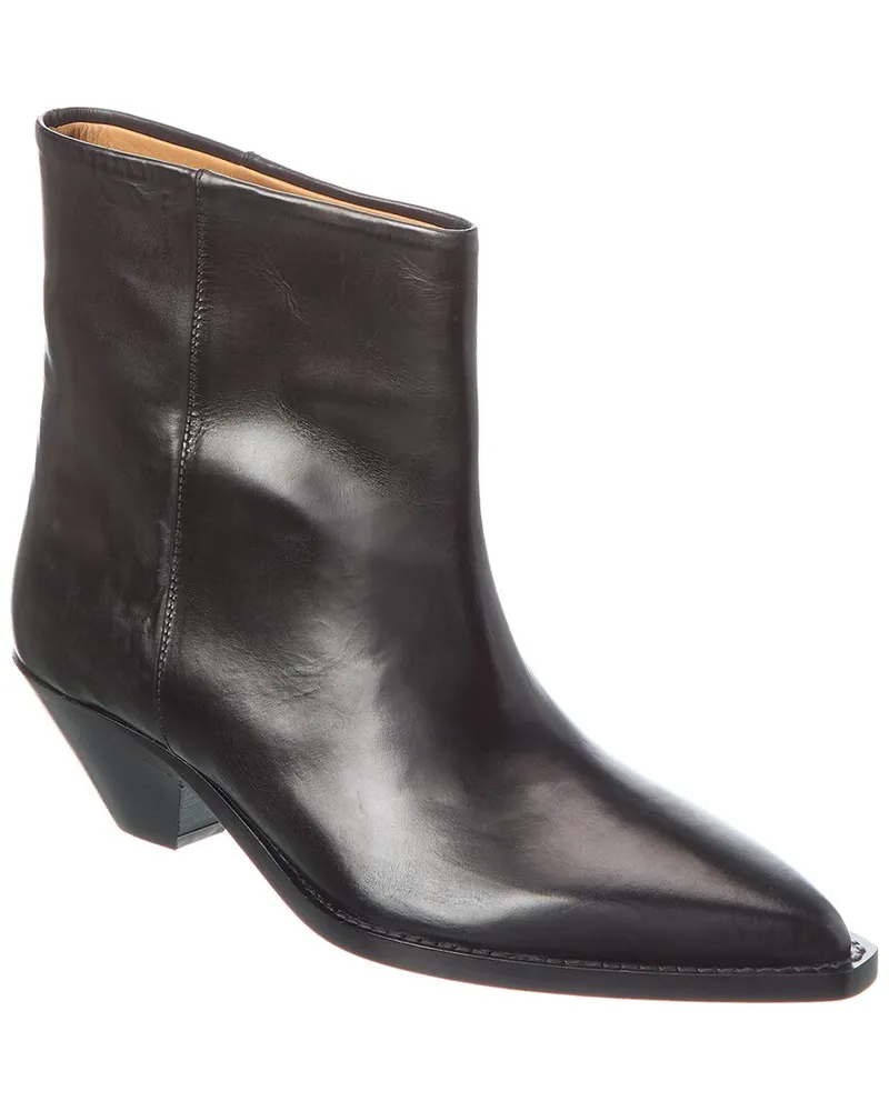 Isabel Marant Imori Leather Bootie Black