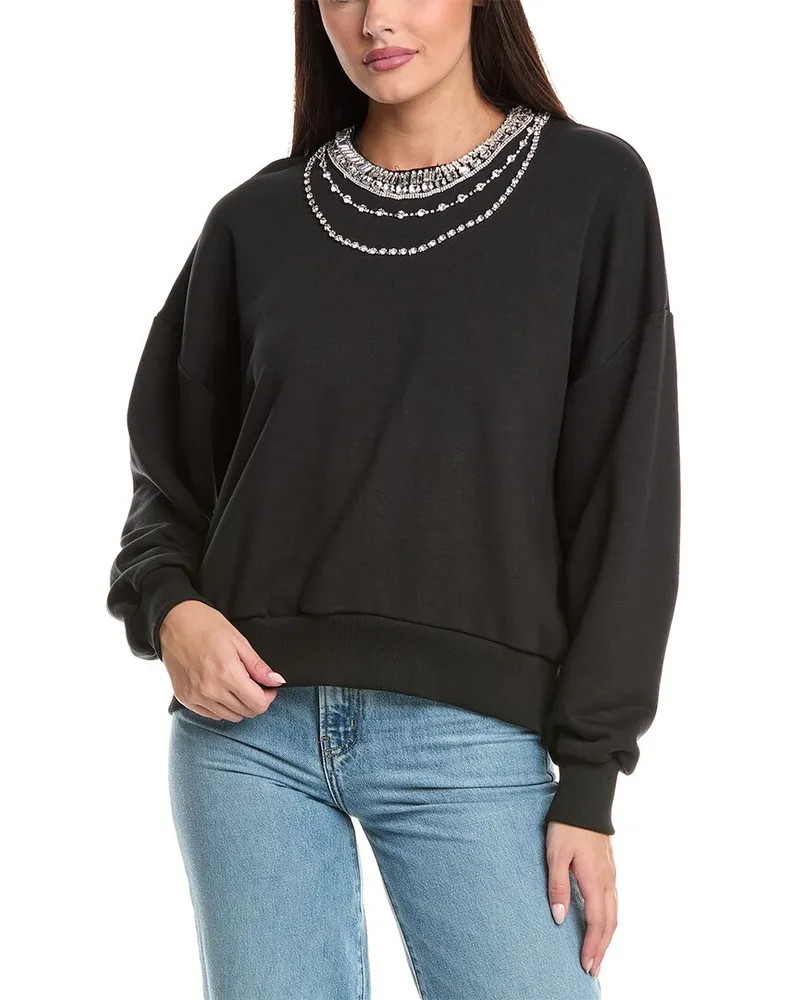 Cinq à Sept Brandy Pullover Black