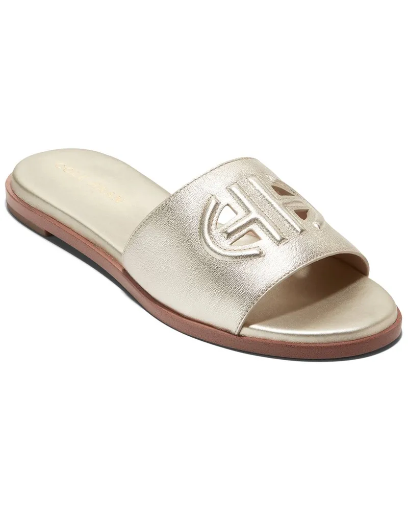 COLE HAAN Flynn Leather Slide Sandal Nocolor
