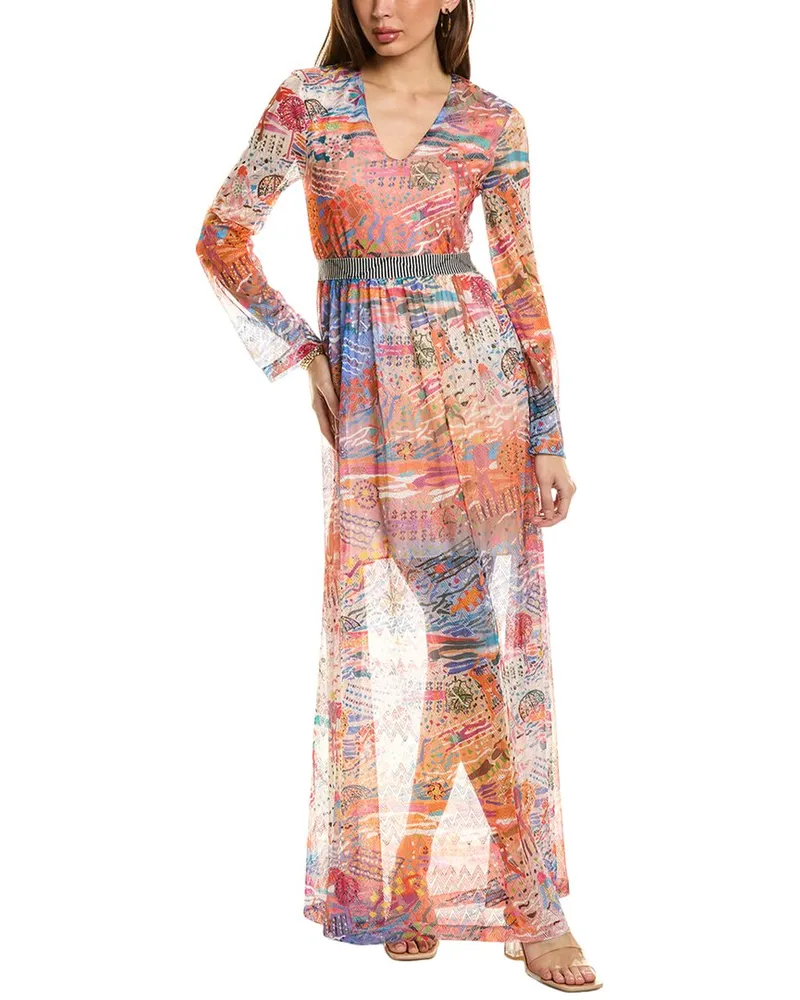 Missoni Lace Maxi Dress White
