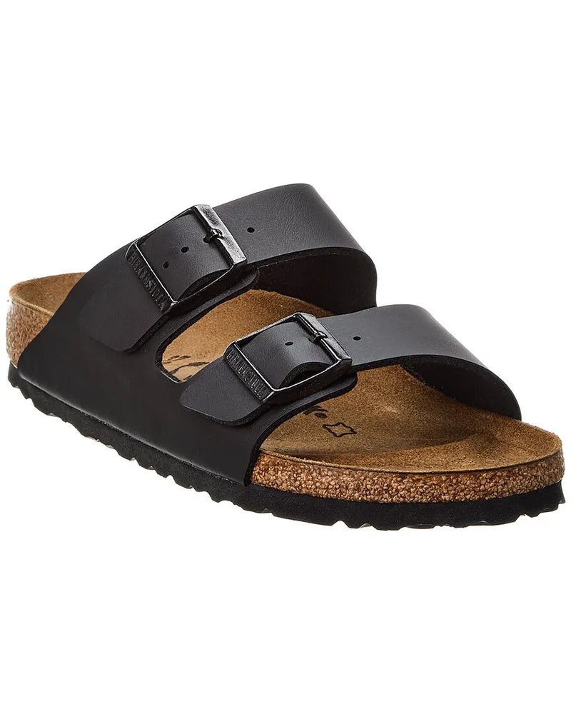 Birkenstock Arizona Narrow Birko-Flor Narrow Leather Sandal Black
