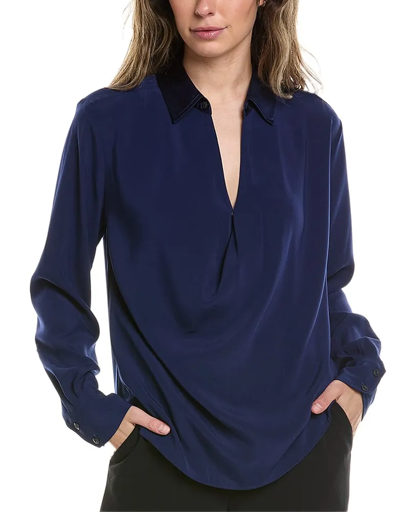 Rag & Bone Phillipa Blouse Blue