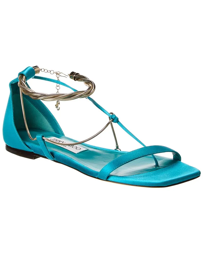 Jimmy Choo Oriana Satin Flat Nocolor