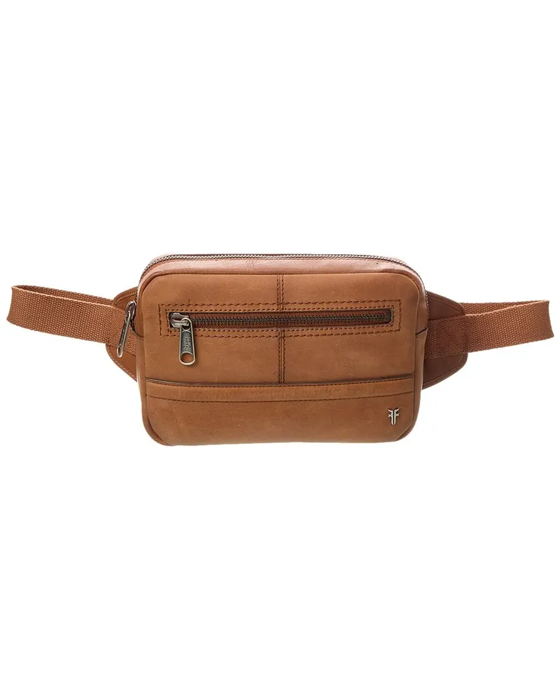 Frye Nash Leather Sling Bag Brown
