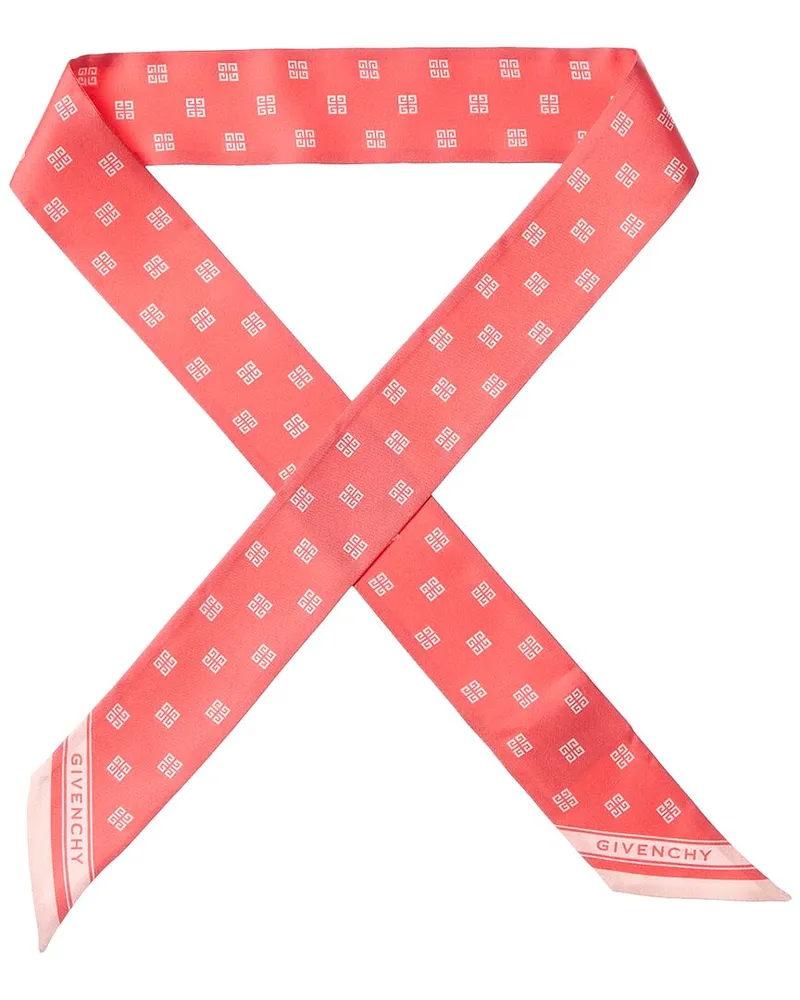 Givenchy Silk Scarf Pink