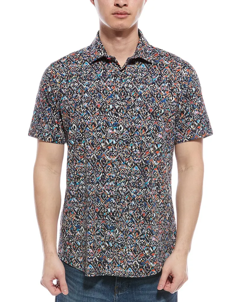 Robert Graham Verlin Knit Shirt Black
