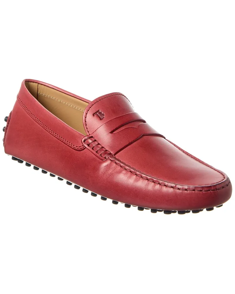 TOD'S TOD’s Gommino Leather Loafer Red