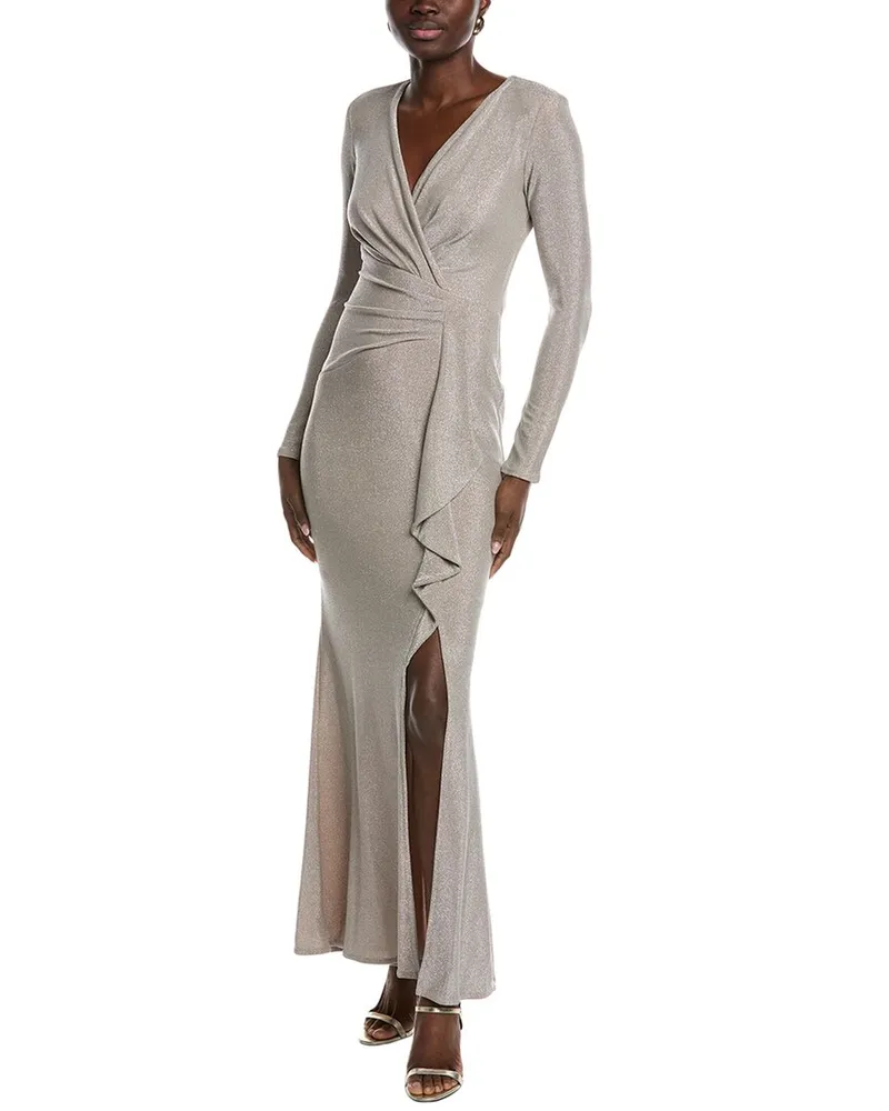 Joseph Ribkoff Maxi Dress Silver