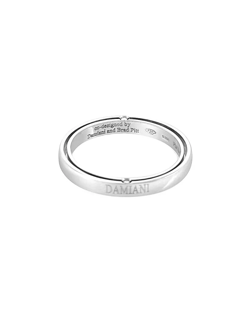 DAMIANI Platinum 0.03 ct. tw. Diamond Ring Nocolor