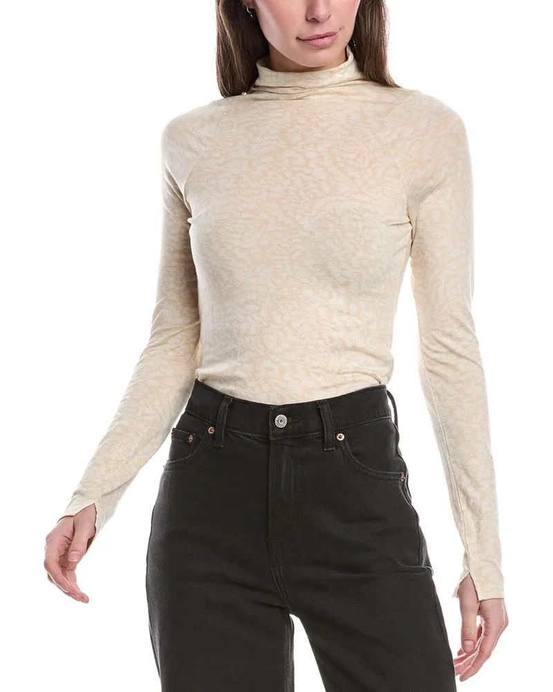 Rag & Bone Sasha Paneled Top White