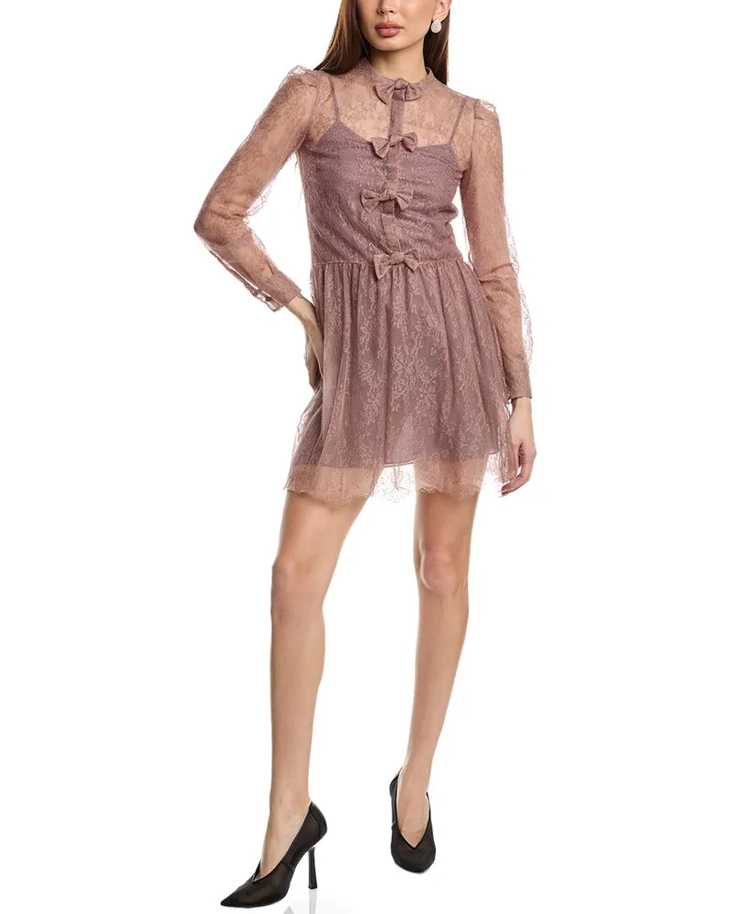 Valentino Garavani Lace Abiti Donna Pink