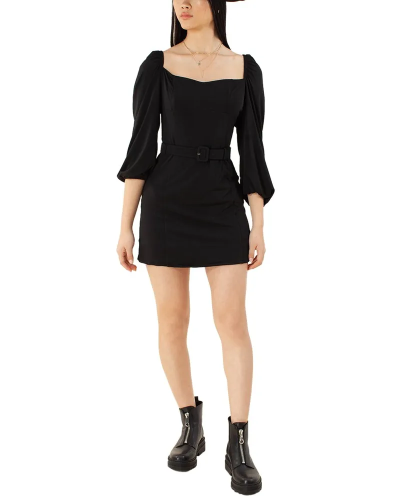 Hale Bob Mini Dress Black