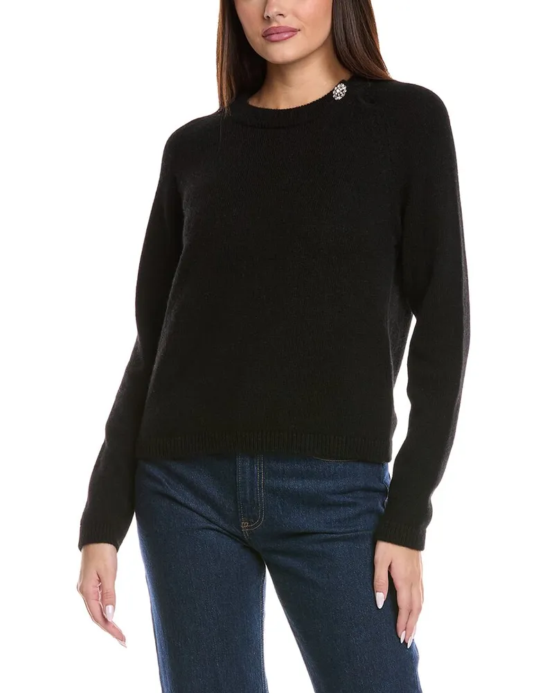 ba&sh Pull Doel Wool & Alpaca-Blend sweater Black