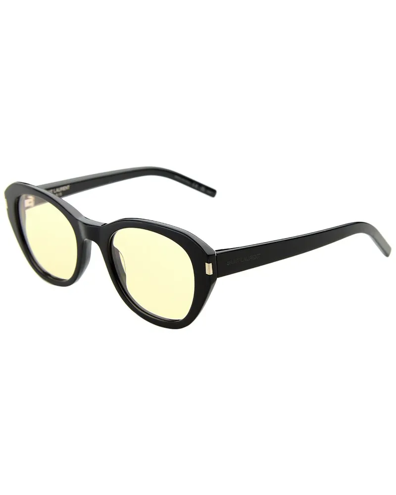 Saint Laurent Unisex SL604 52mm Sunglasses Black
