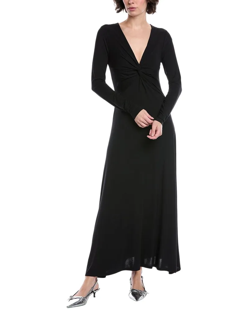 Rag & Bone Luca Twist Maxi Dress Black