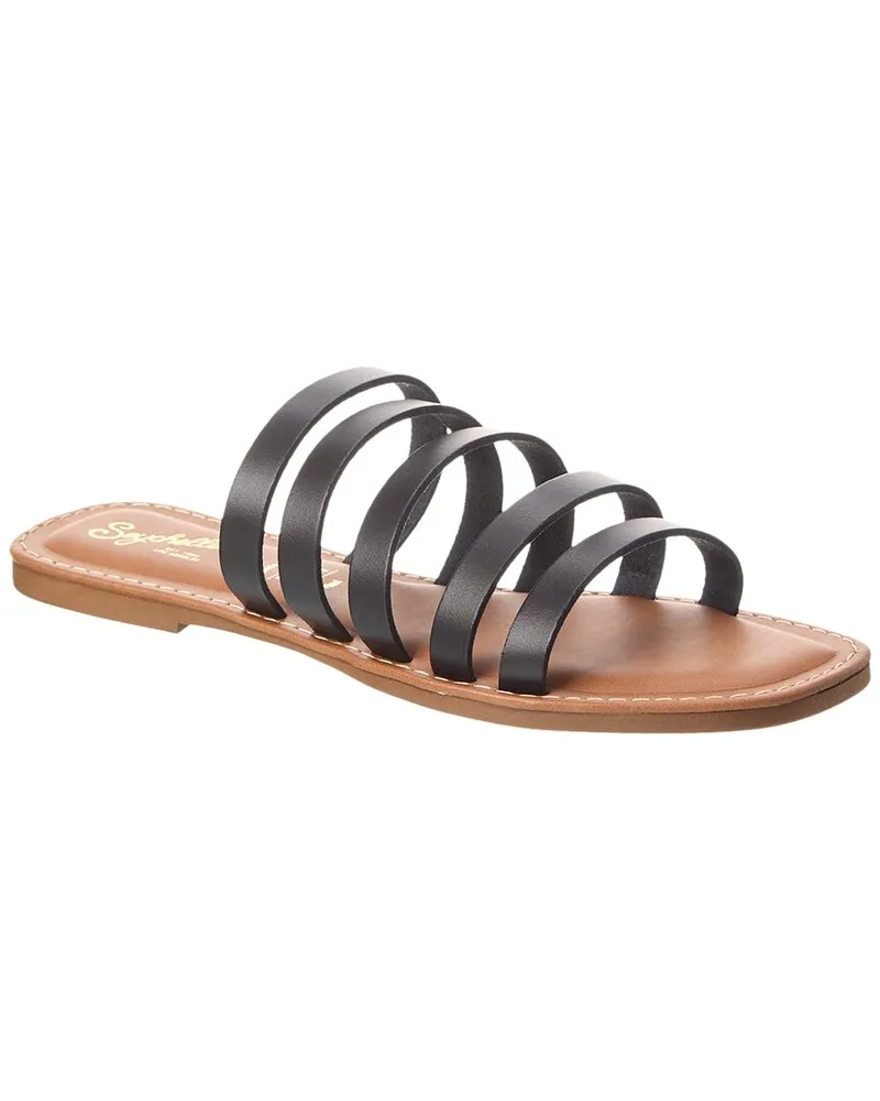Seychelles Bex Leather Sandal Black