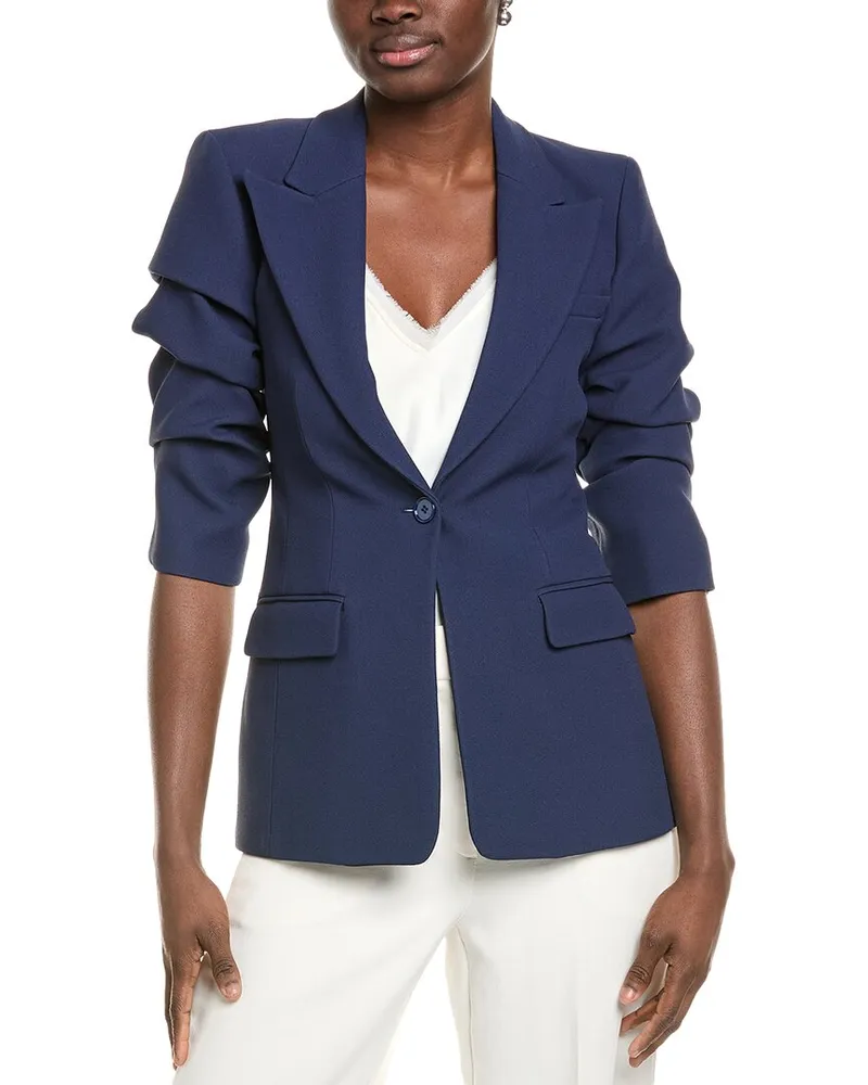 Michael Kors Collection Cate Blazer Blue