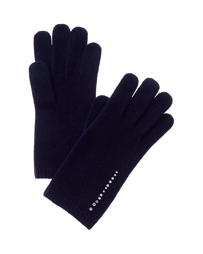 portolano  Cashmere Gloves Blue