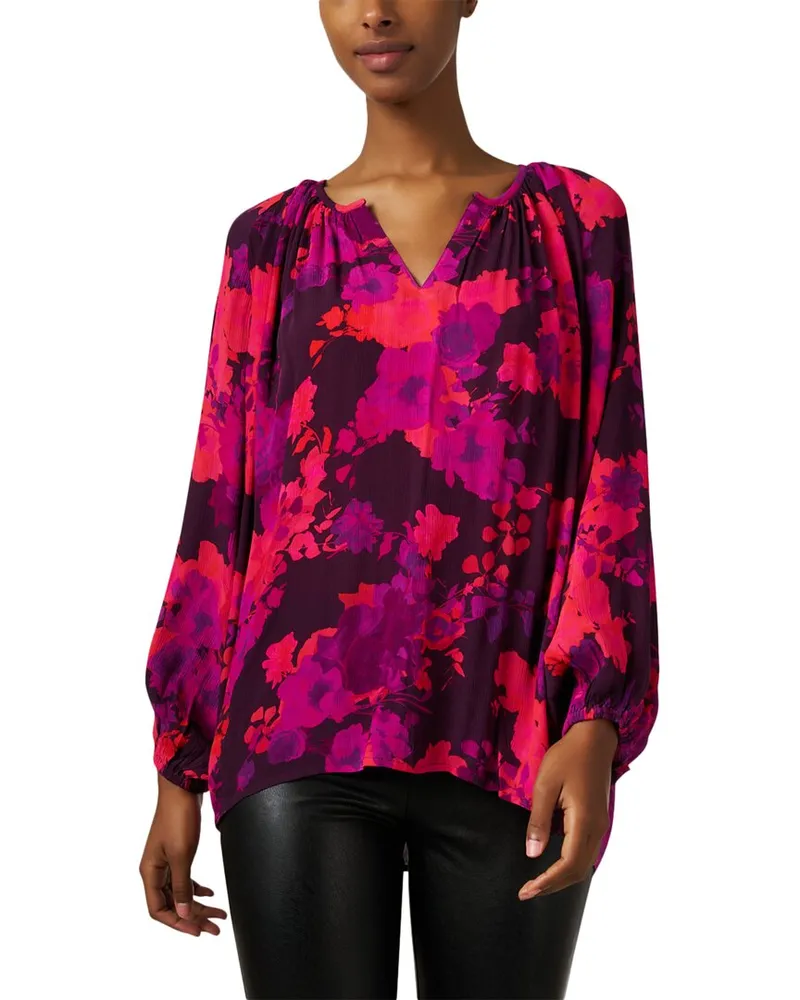 Megan Park Rosetta Floral Print Shirt Nocolor