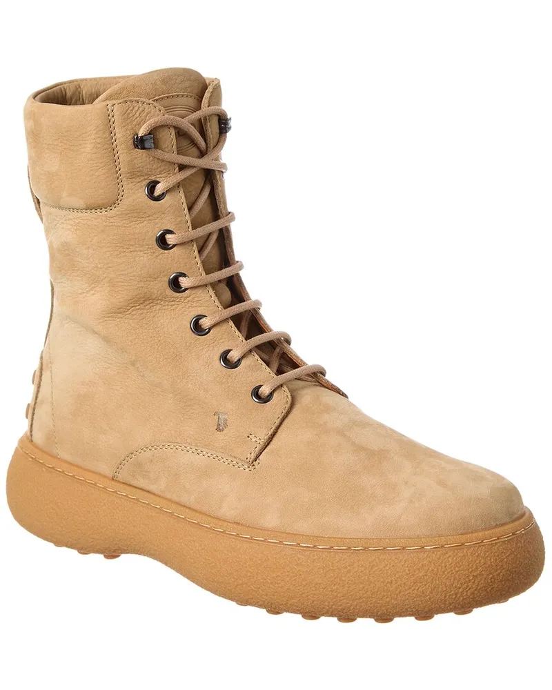 TOD'S TOD’s Suede Platform Boot Brown
