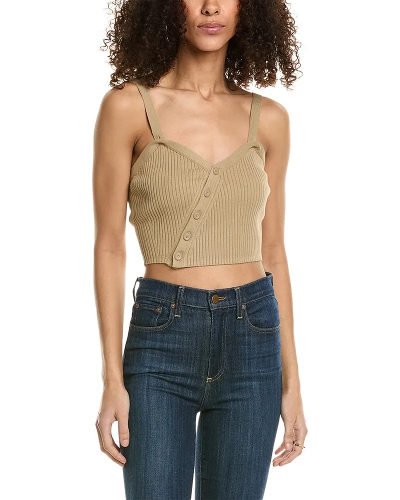 ba&sh Knit Top Brown
