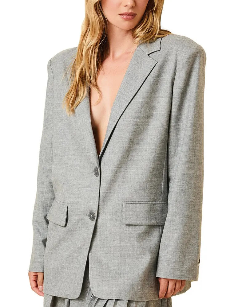 Solid and Striped The Warren Wool-Blend Blazer Nocolor