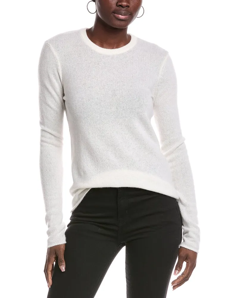 ATM Cashmere Sweater White
