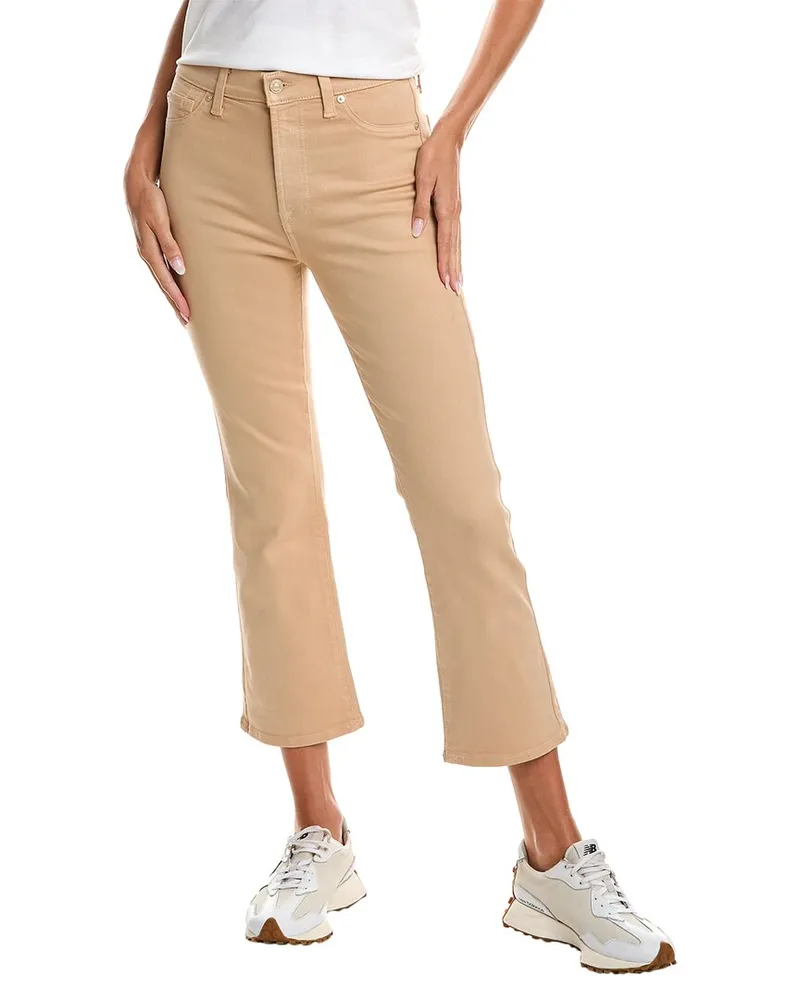 7 for all mankind High-Waist Chocolate Coated Jean Nocolor