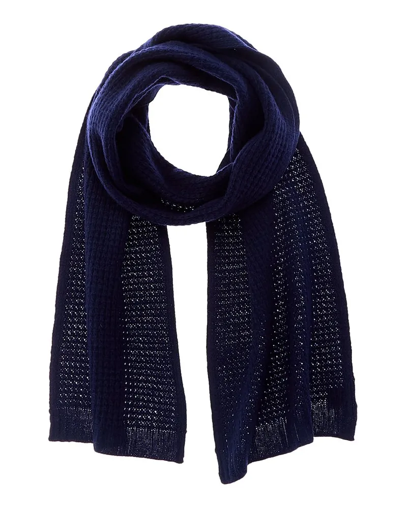 portolano  Cashmere Scarf Blue