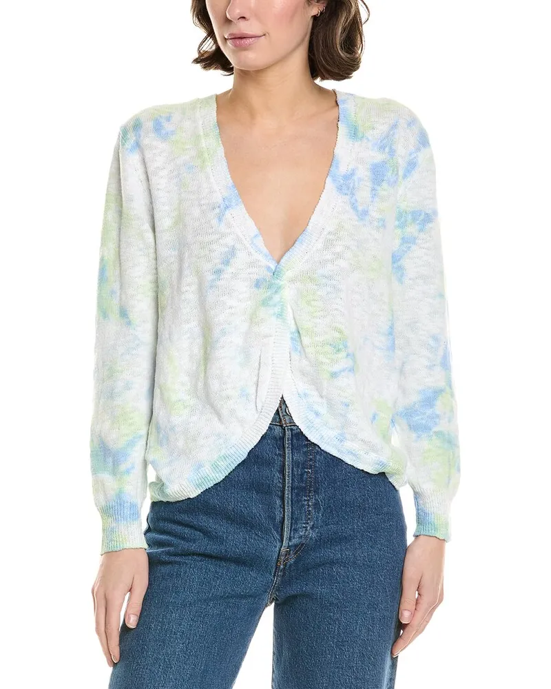 27 miles malibu Twist Back Sweater Green
