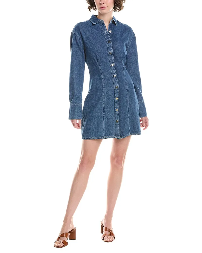 DL1961  Lisette Shirtdress Blue