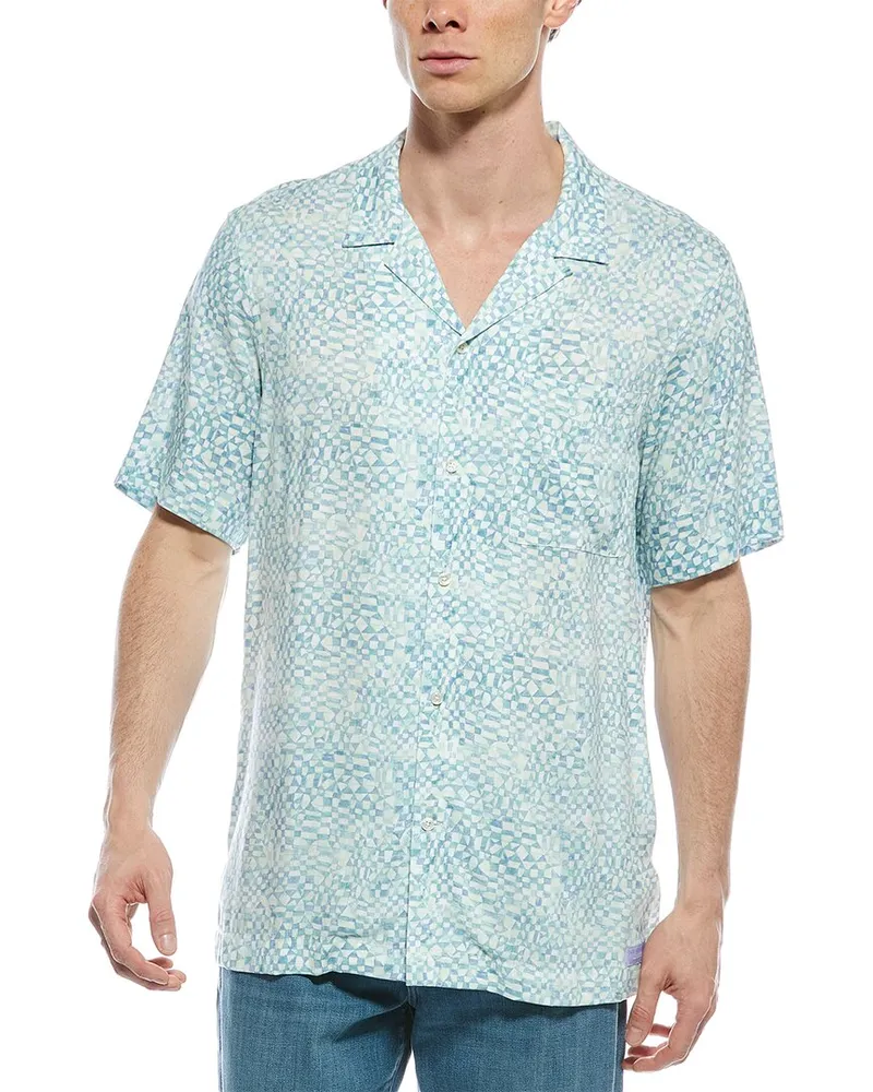 Scotch&Soda Camp Shirt Blue