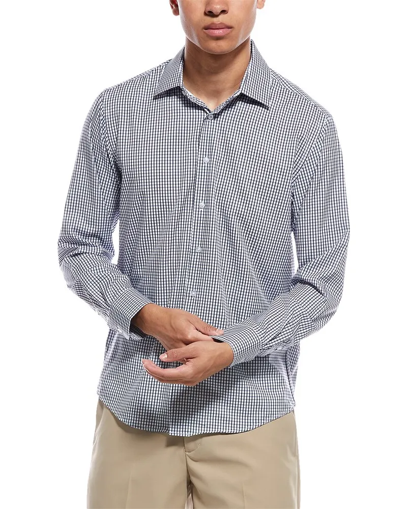 Nautica Slim Fit Performance Super Shirt Blue